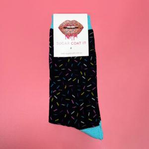 Sugar Coat It socks - Blue