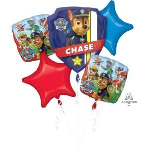KIDS: Paw Patrol Bouquet (5 x Balloons)