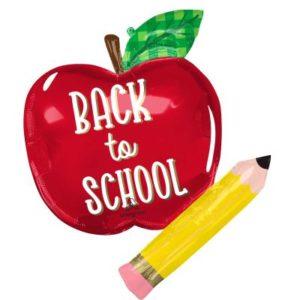 OCCASION: Back to School Apple & Pencil (It's Big!)