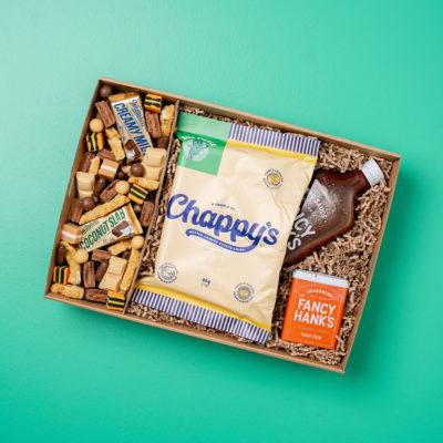 Flavourful Fiesta: Chappy's Chips, Taco Rub, BBQ Sauce, and Dessert Delights Box