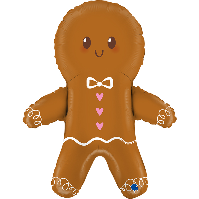 BALLOON: Gingerbread Man (It's Big)