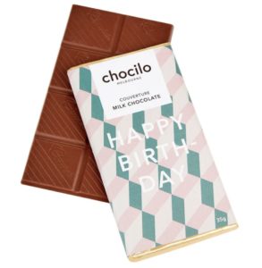 Happy Birthday 35g Chocolate Block