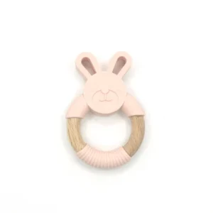 Pink Bunny Teether