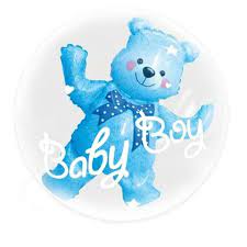 BABY: Double Bubble Blue Bear
