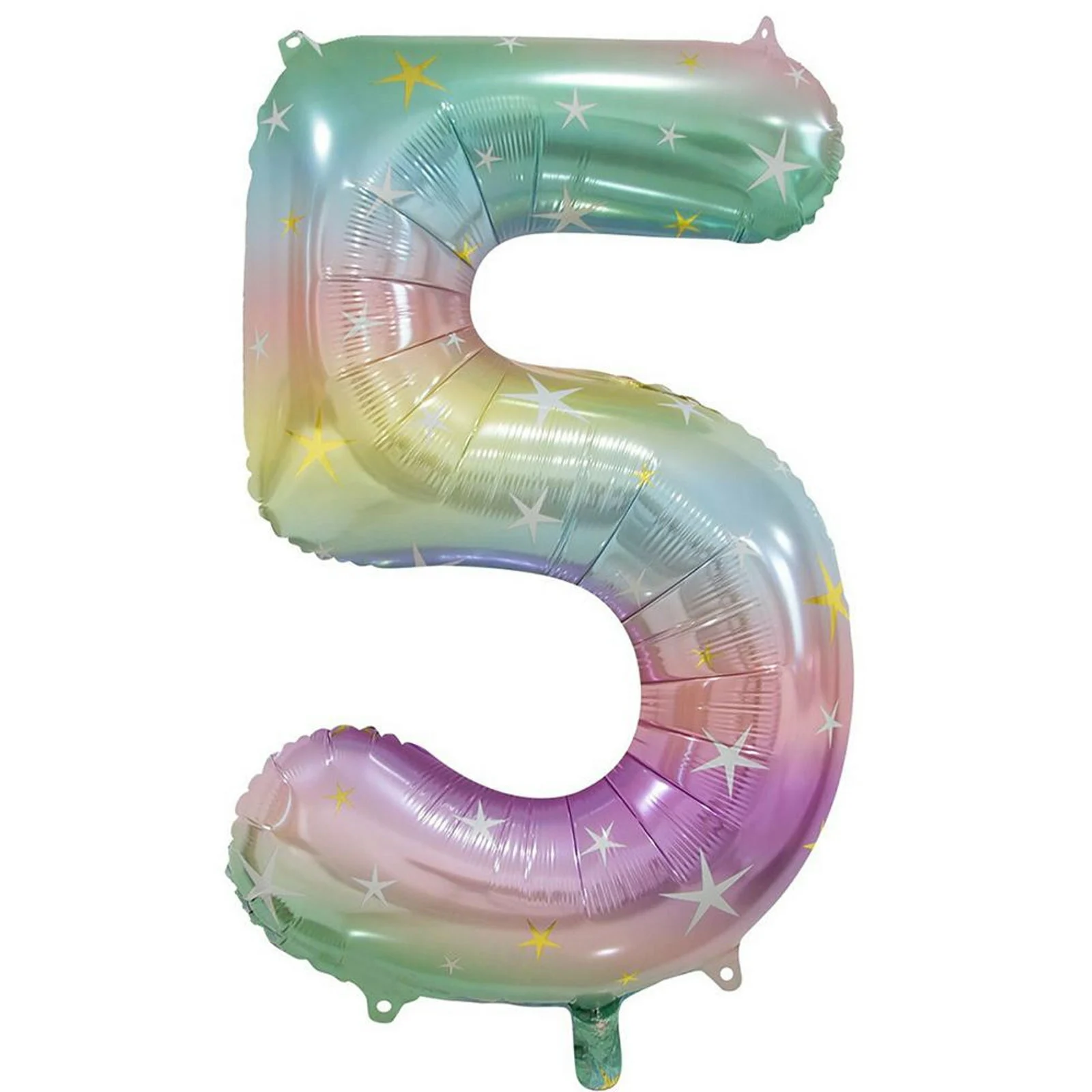 Large Pastel "5" Balloon