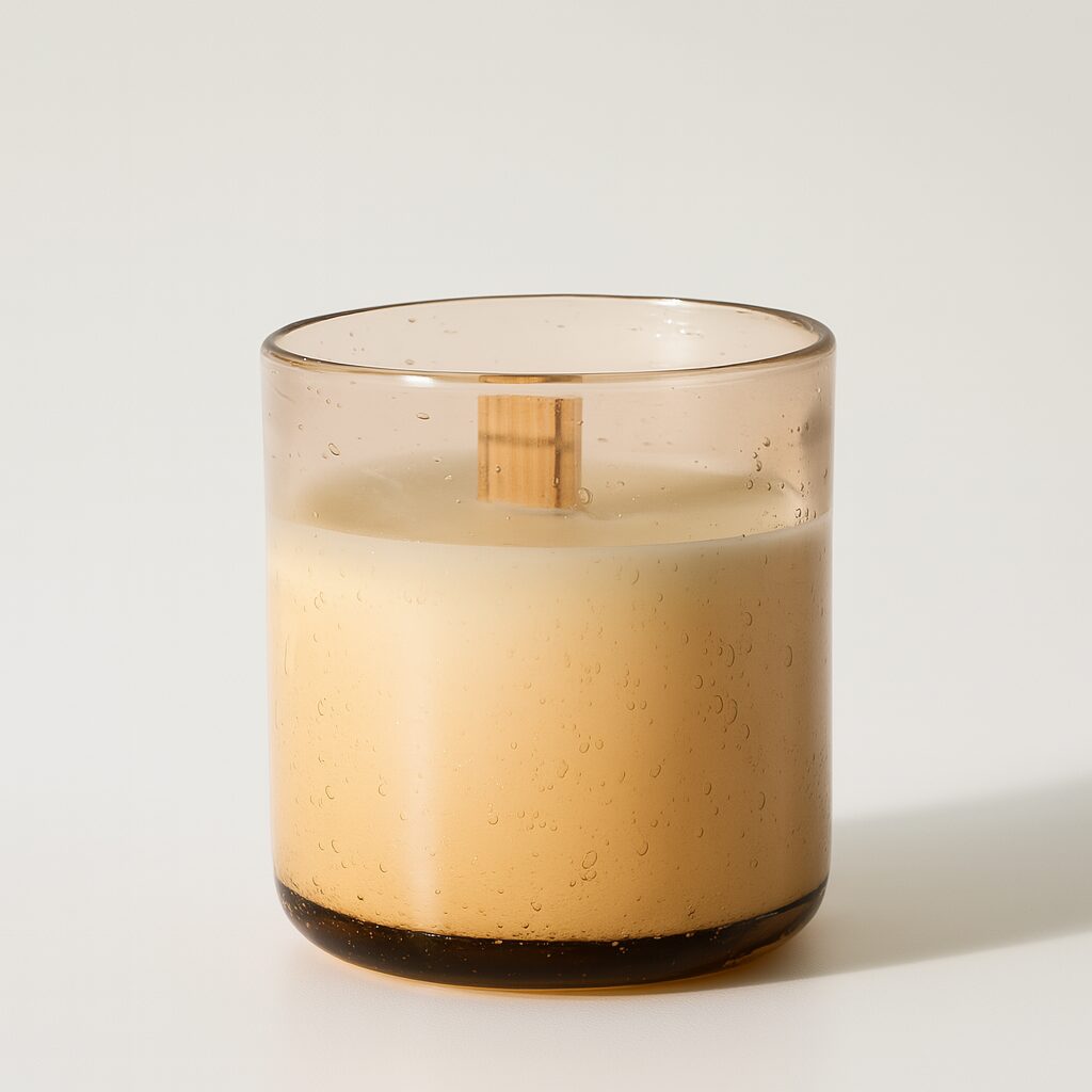 Neutral large Filled Candle