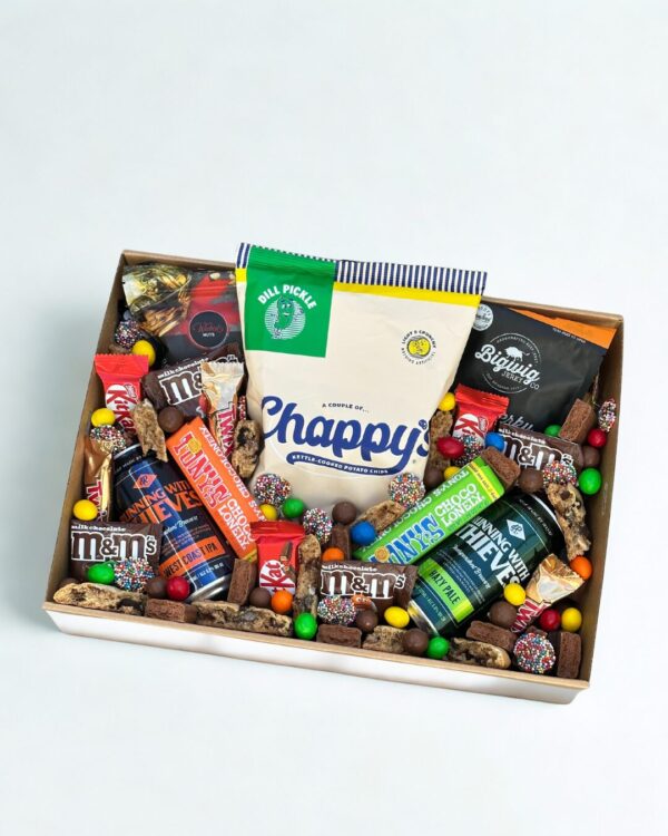 Father’s Day Snack & Beer Hamper – Gourmet Treats Gift Box