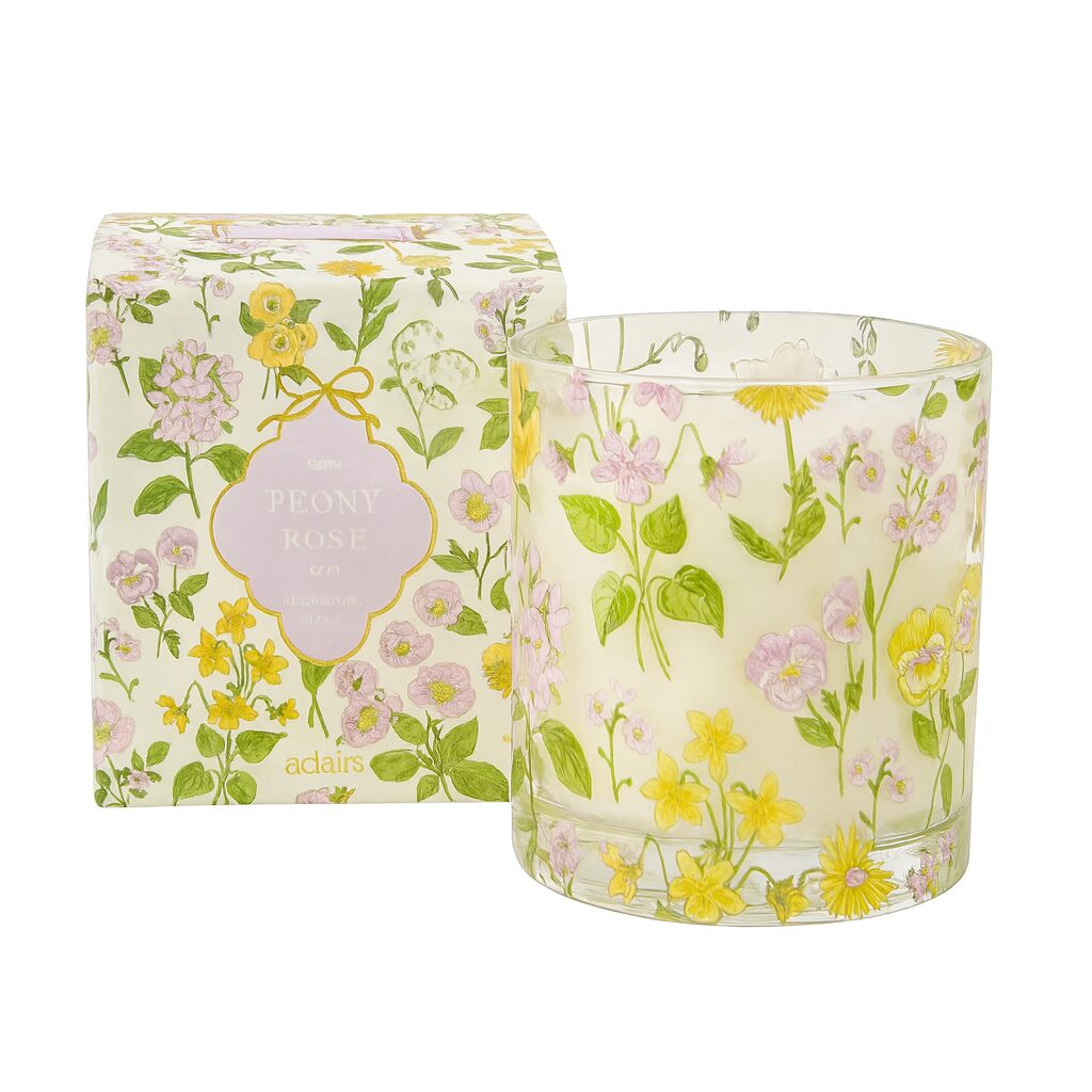 Peony Candle