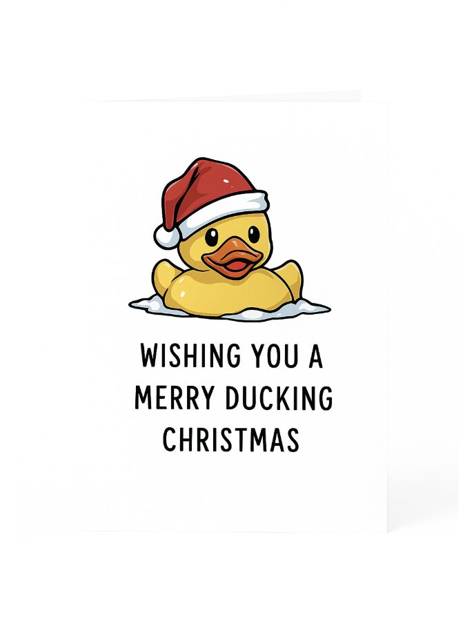CARD: Merry Ducking Christmas