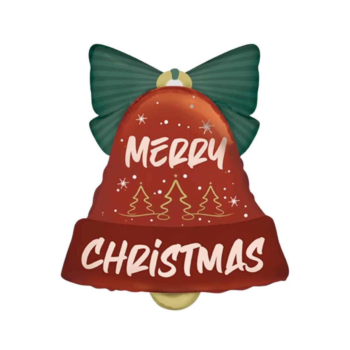 BALLOONS: Merry Christmas Bell