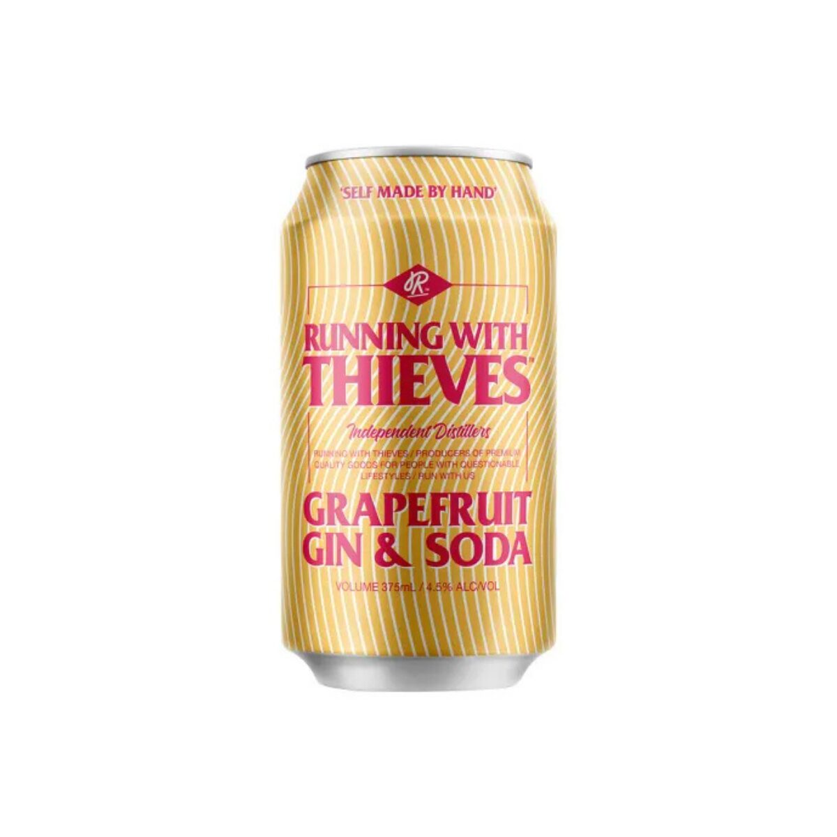 Running With Thieves Grapefruit Gin and Soda