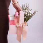 Mini Flowers & Wine Gift Caddy – Petite Hamper