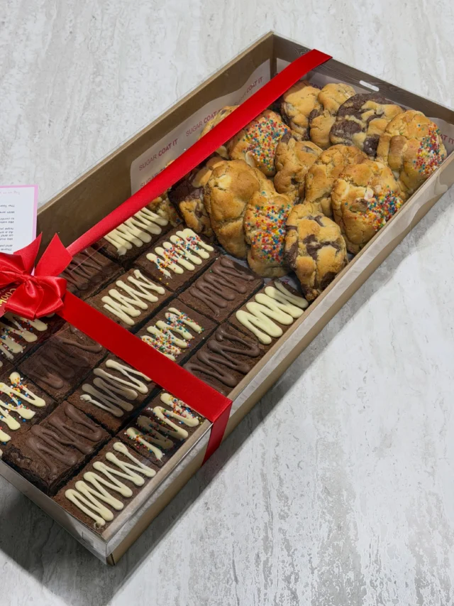 EOFY reminder for the businesses who love leaving things until last minute 👀

Tomorrow is 30 June, which means today or tomorrow is the perfect time to send a sweet little thank you to our clients, team or workplace legends.

Our Brownie & Cookie Catering Boxes are packed with a mix of delicious brownies and cookies, ready to share in the office or send as a thoughtful corporate gift.

A sweet thank you, and potentially tax deductible too. Please check with your accountant 💗

Order online and select your preferred delivery date in the checkout 👏🏽

#perthbusiness #perthgifts #corporategifting #eofygifts #perthdelivery