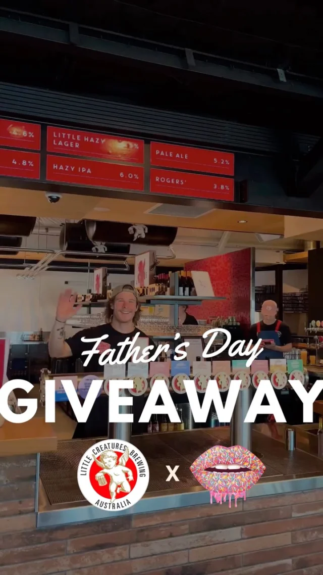 DAD’S DREAM GIVEAWAY HAS ARRIVED 🍻🍫

@sugarcoatit_ and @littlecreatures_fremantle are joining forces to treat one lucky Perth local to the perfect Father’s Day prize package, valued at over $500!
THE WINNER WILL RECEIVE:
🎁 A $200 Sugar Coat It voucher
🍺 A $300 Little Creatures Fremantle voucher
👕 A Merch Pack for Dad, including a T-shirt, hat, bottle opener and stubby holder
🏭 A Little Creatures Brewery Tour for four people
TO ENTER:
Follow @sugarcoatit_ and @littlecreatures_fremantle 
Like this post
Tag a friend below (each tag = 1 entry)
Share this post to your story and tag both accounts for a bonus entry
 
Entries close Wednesday 2nd September at 6pm AWST. The winner will be randomly selected and contacted through our official accounts only.

Enter as many times as you like. Good luck! ✨

Open to Perth residents aged 18+. This giveaway is not sponsored, endorsed, administered by or associated with Instagram.